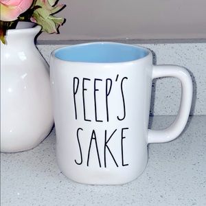 ❗️RAE DUNN PEEP’S SAKE BABY BLUE FARMHOUSE COFFEE TEA MUG